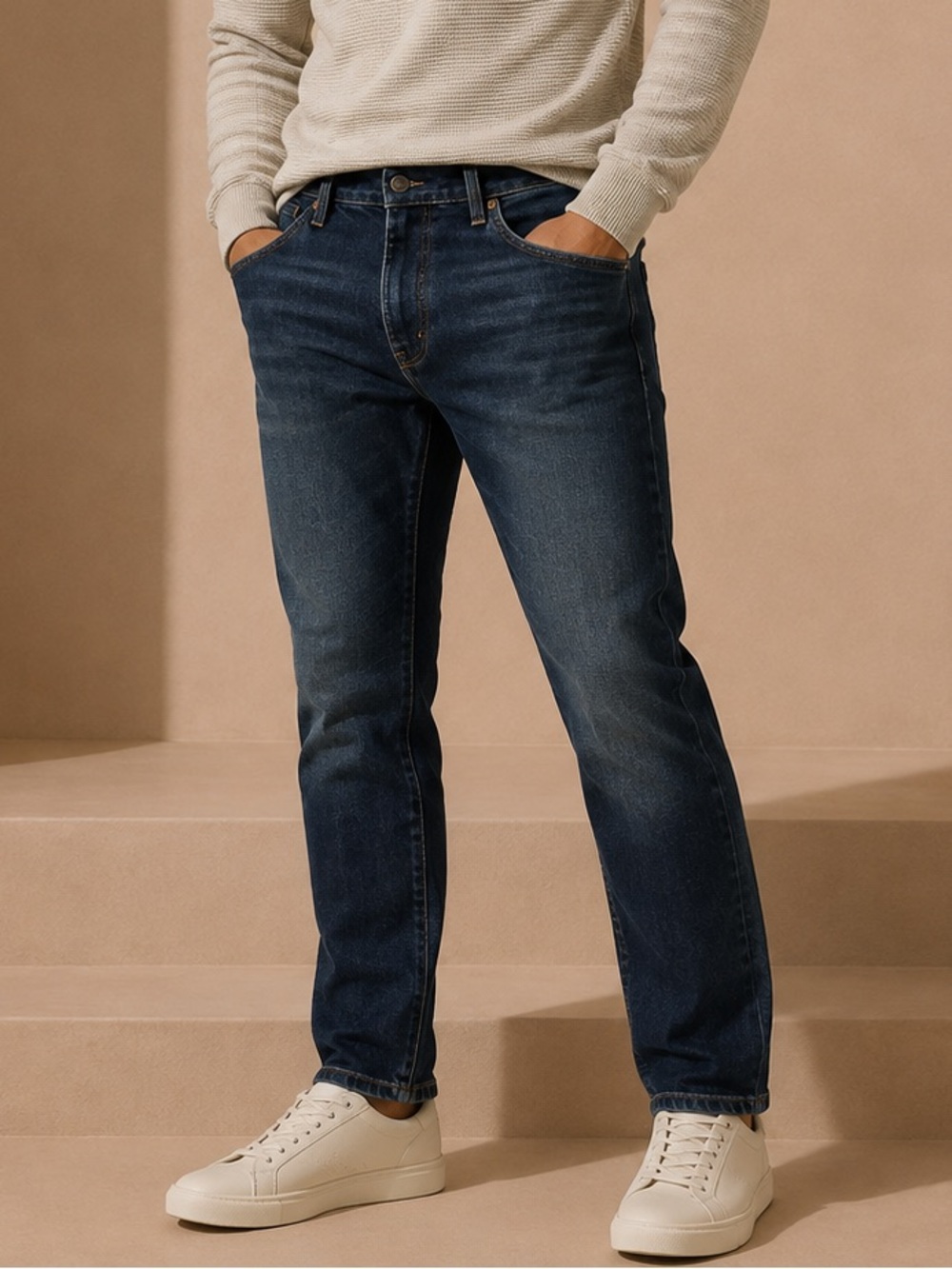 Levi’s 513 Men’s W32 L32 Dark Wash Straight Slim Jeans
